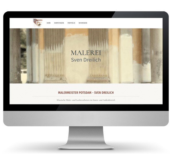 Website Malerei Sven Dreilich