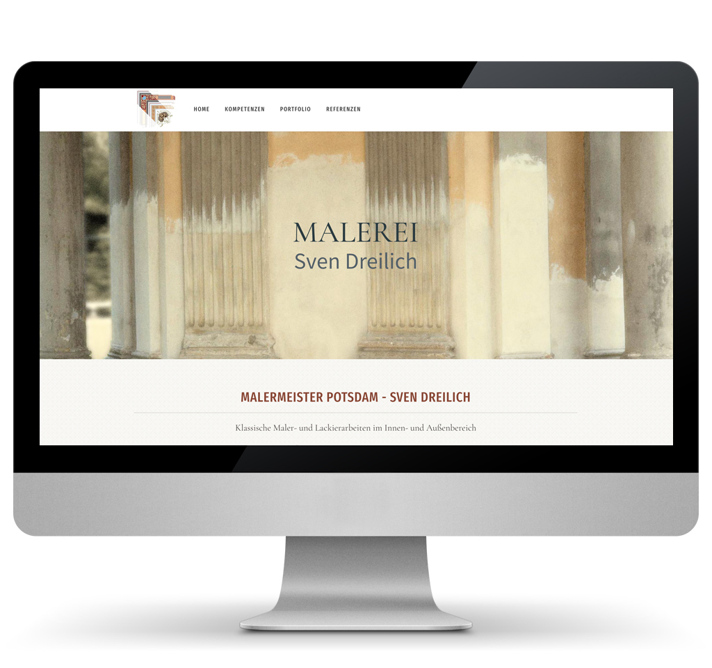 Website Malerei Sven Dreilich