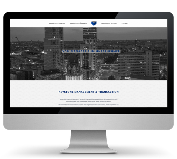 Website Keystone-MT, Management & Transaction